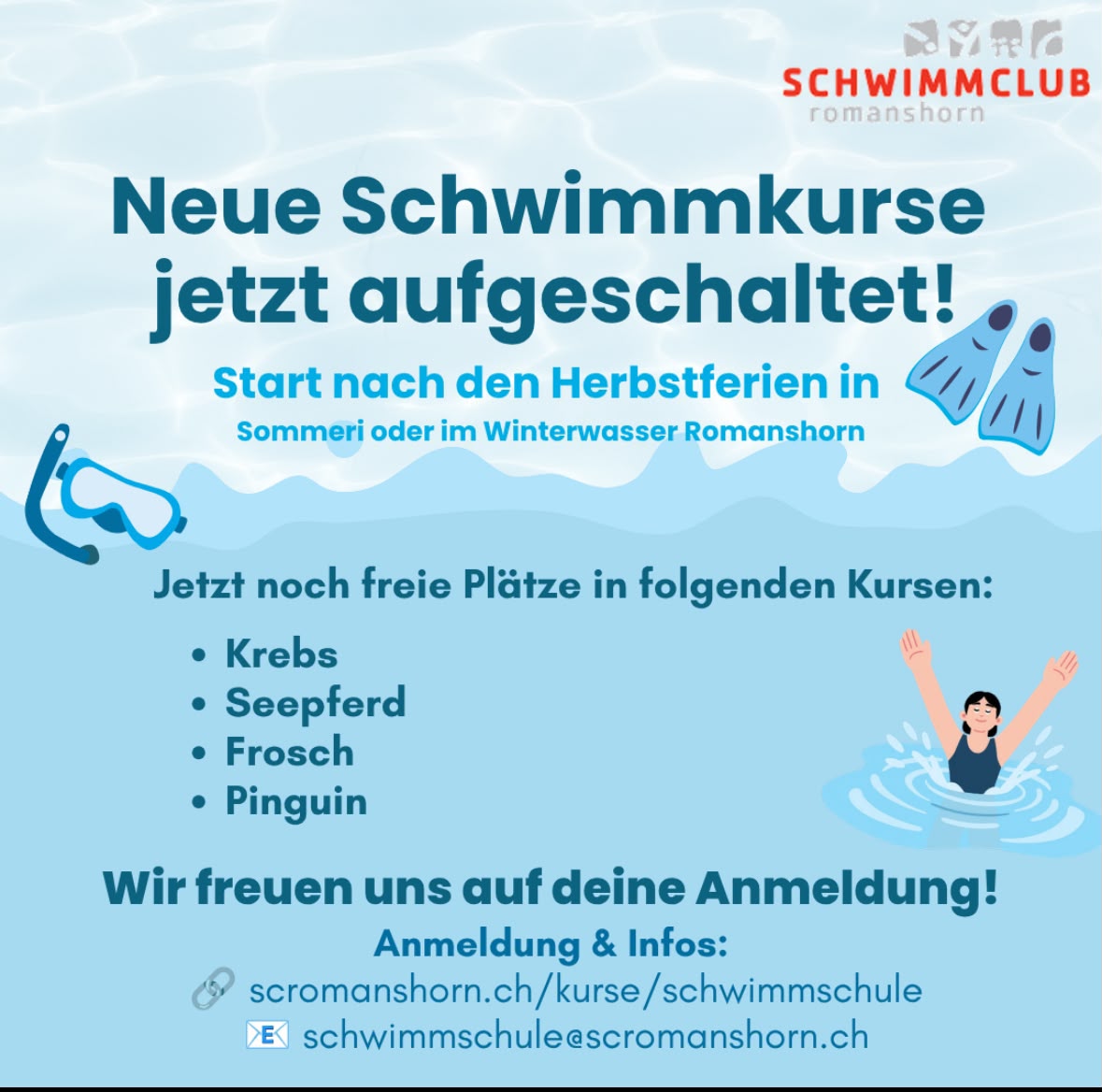 Schwimmkurse SC Romanshorn